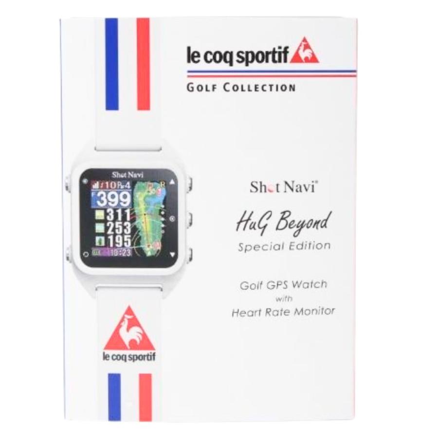 ShotNavi ショットナビ 距離計 HuG Beyond le coq sportif 腕時計 型 GPS ゴルフナビ 2021年 モデル 新品｜japancamera｜02