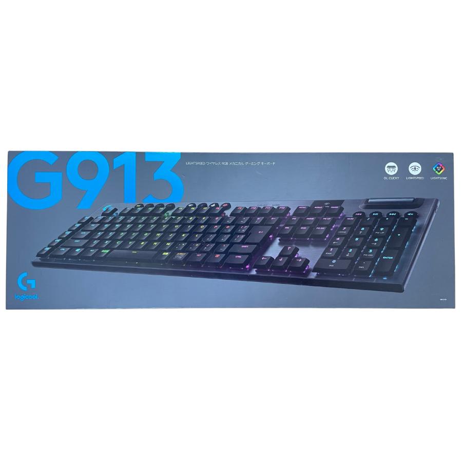Logicool ロジクール Gaming Keyboard-Clicky G913 ワイヤレス 