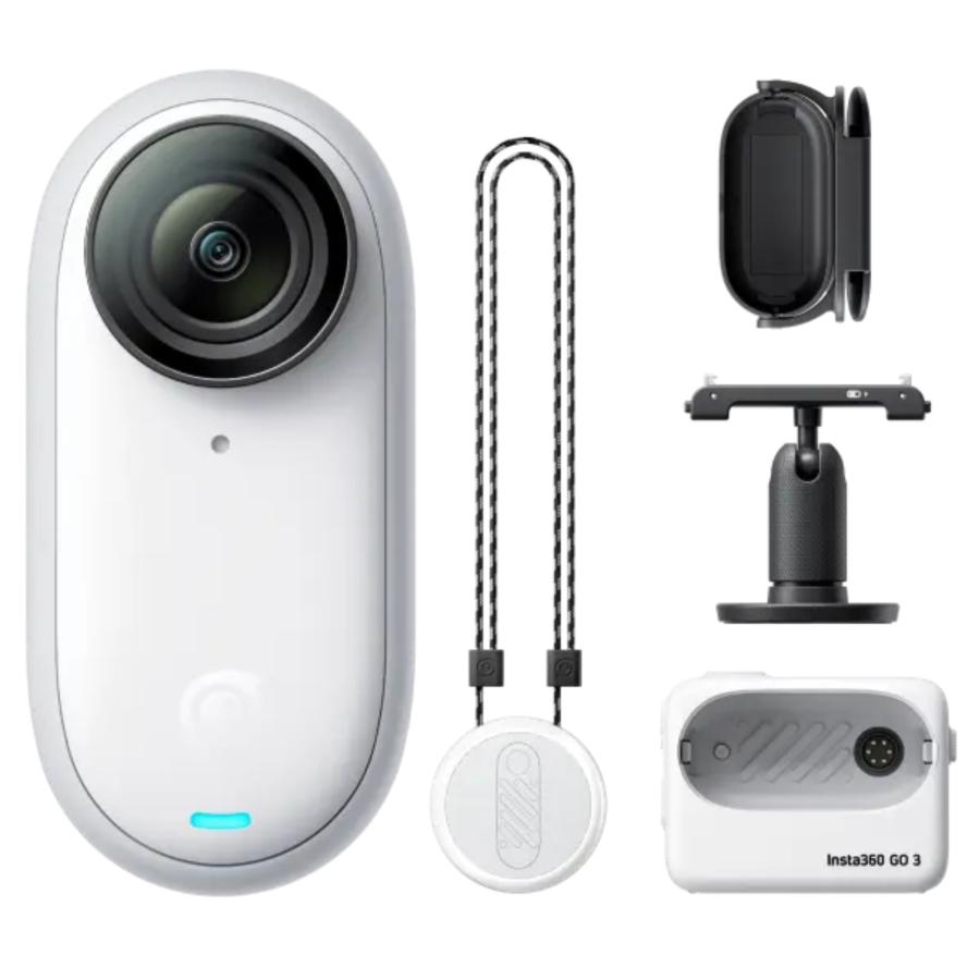 insta360 GO3 ホワイト 128GB レンズガード2枚付き