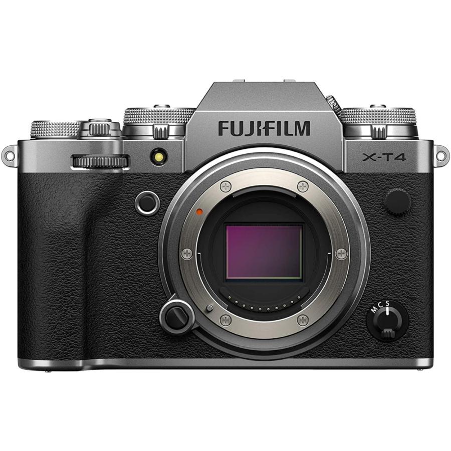 FUJIFILM 富士フイルム ミラーレス一眼カメラ X-T4 ボディ シルバー X 