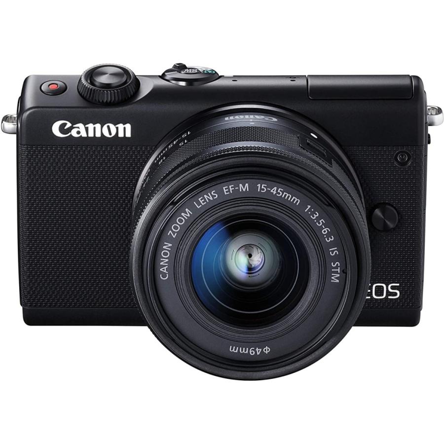 Canon キヤノン ミラーレス一眼カメラ EOS M100 EF-M15-45 IS STM レンズキット ブラック 新品