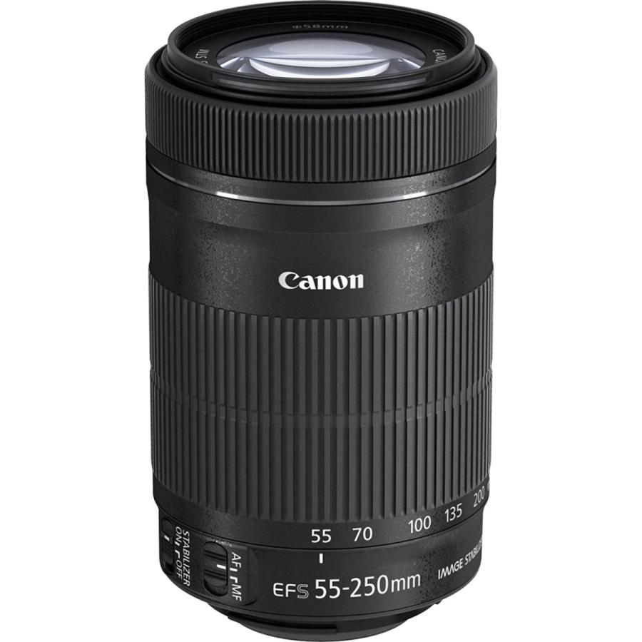 Canon キヤノン 望遠ズームレンズ EF-S55-250mm F4-5.6 IS STM APS-C対応 新品 （簡易箱）｜japancamera｜02