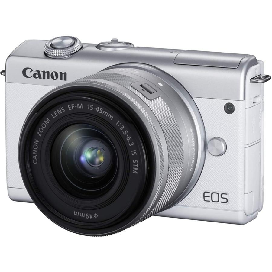 Canon - ■新品未使用■ キャノン EOS M200 EF-M15-45+ 22 0253 EOS M Canon キヤノン ミラーレス一眼カメラ M200 EF-M15-45 IS
