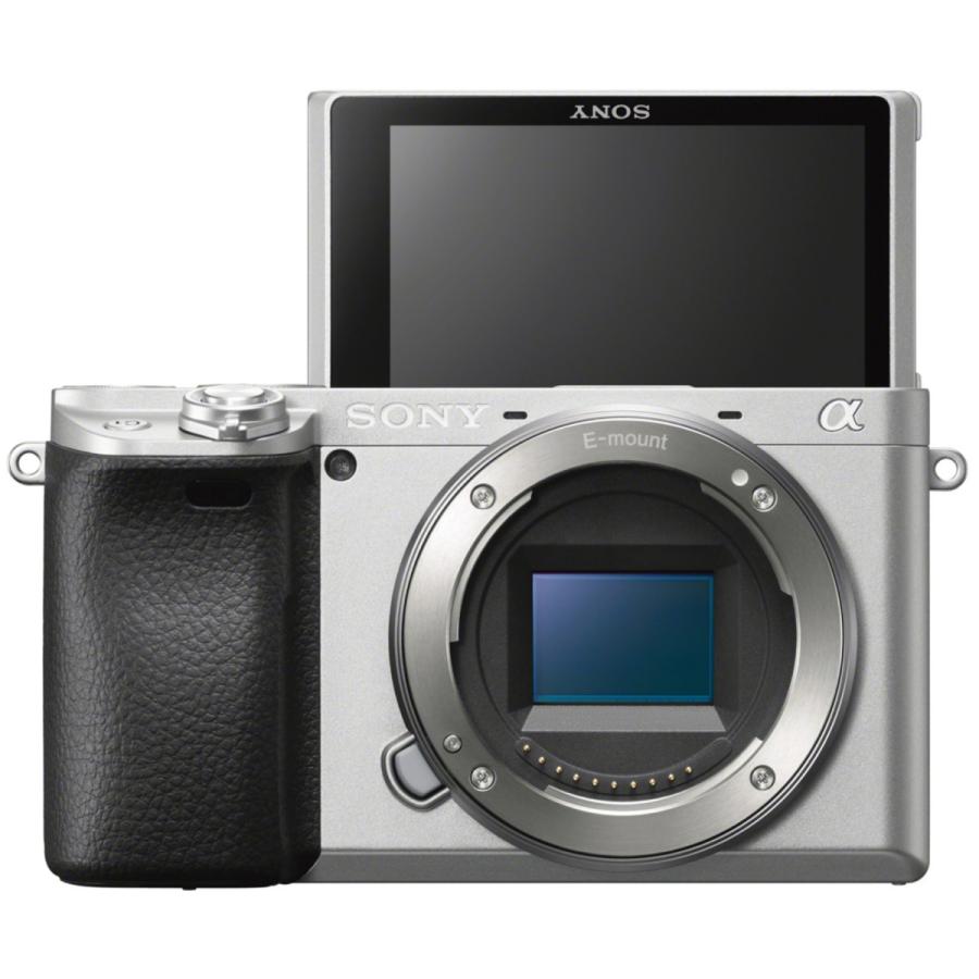 SONY ソニー ミラーレス一眼 α6400 ボディ シルバー ILCE-6400 新品