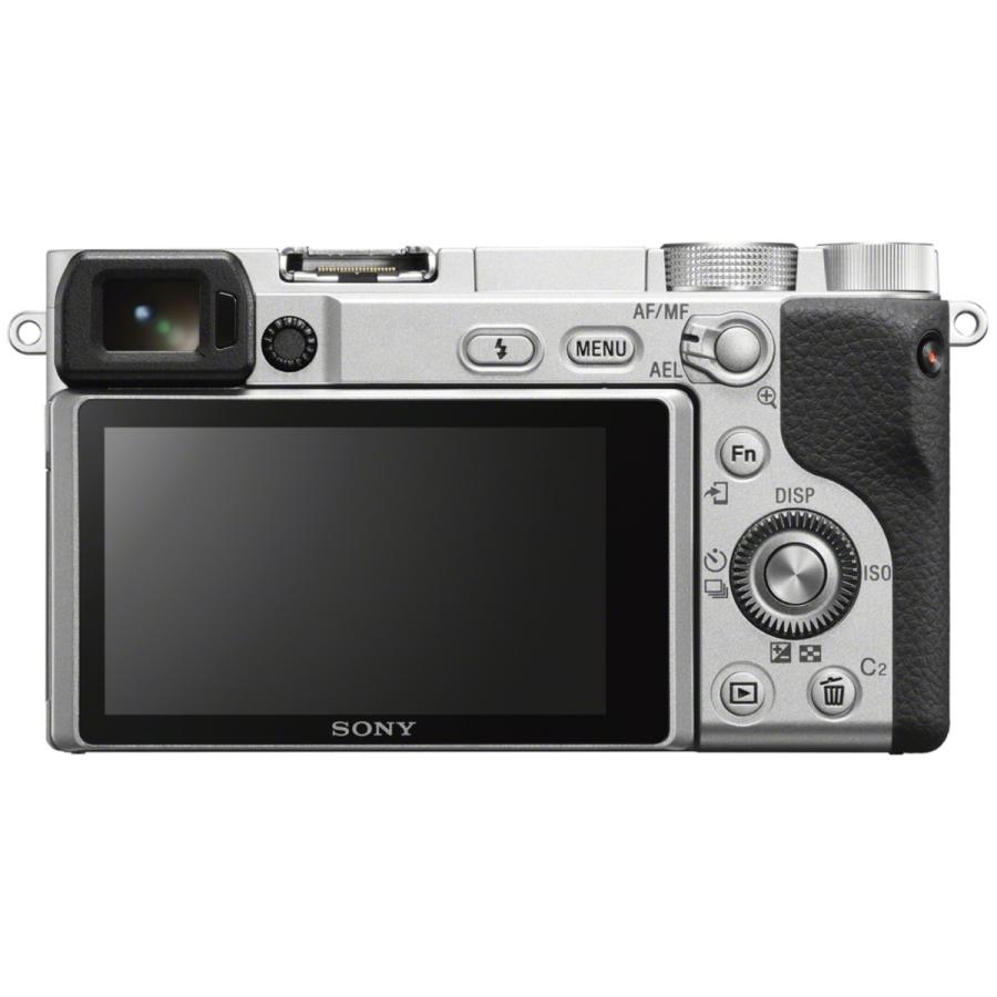 SONY ソニー ミラーレス一眼 α6400 ボディ シルバー ILCE-6400 新品