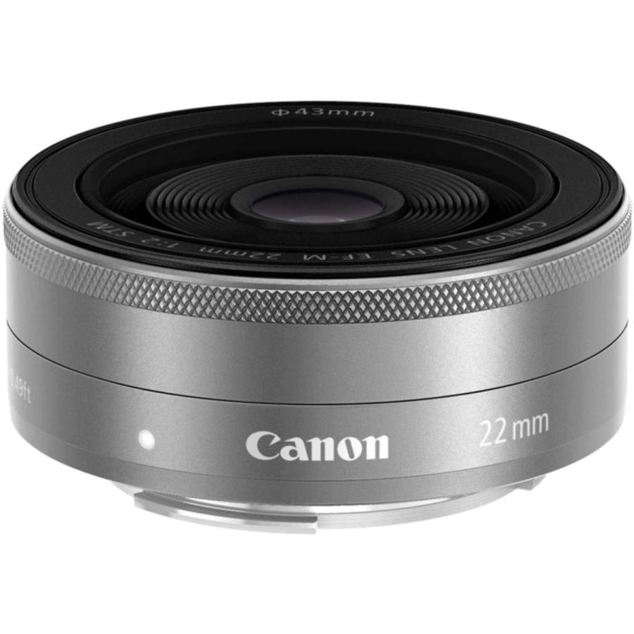 Canon 単焦点広角レンズ EF-M22mm F2 STM Canon 単焦点広角レンズ EF-M22mm F2 STM シルバー