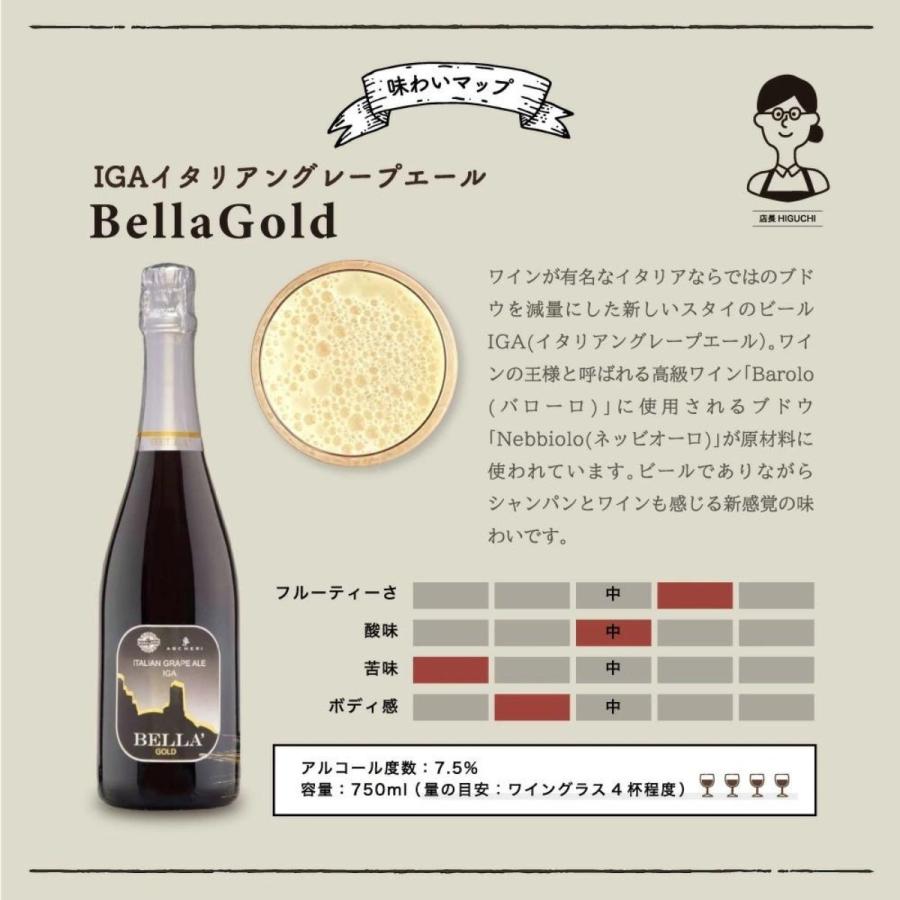 ギフト クラフトビール ビール ギフト ぶどう使用 イタリア 750ml 3本 Soralama IGA イタリアングレープエール｜japancapsule｜06