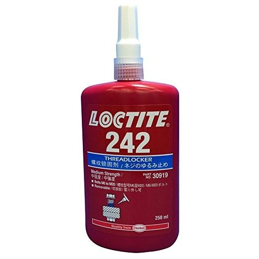 ロックタイト(LOCTITE) 242 ねじゆるみ防止接着剤 250ml : 関西化学