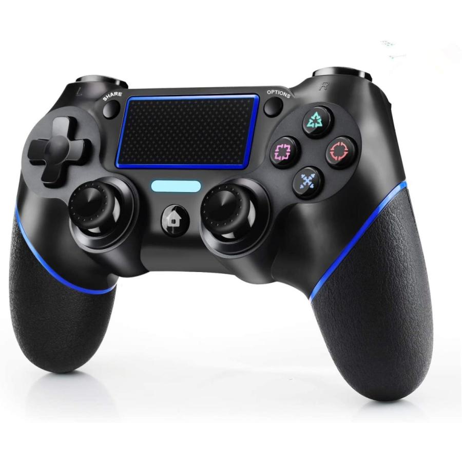 Etpark Ps4 ワイヤレス コントローラー Ps4 Ps4 Pro Pcに対応 二重振動 重力感応 タッチパッド機能搭載 無線 Bluetooth Usb Ddsdsd545 コンプリート屋 通販 Yahoo ショッピング