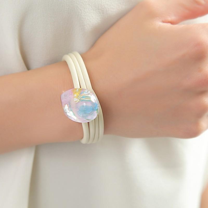 ネックレス ガラス細工 ハンドメイド 楽天市場】宇宙ガラス ネックレス ペンダント メンズ オパール