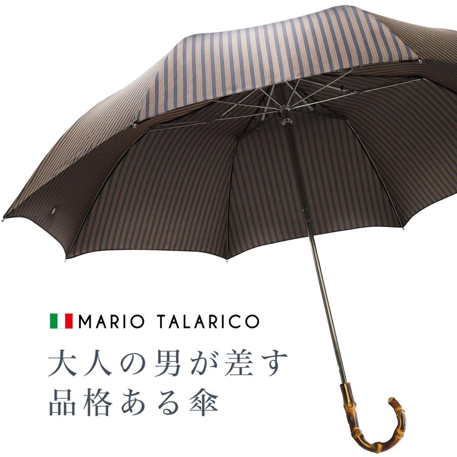 傘 折り畳み 高級 イタリア製【マリオ タラリコ】ハンドメイド ビジネス 折りたたみ 雨傘 天然木 竹 バンブー 紺 ネイビー 紫 無地 U-101 父の日 花以外｜japandoll