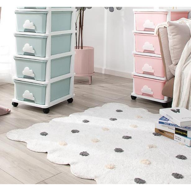 収納棚 キャビネット4段 セット 衣類 ワゴン キャスター シェルフ アイアン 収納棚 キャビネット4段 セット 衣類 ワゴン キャスター