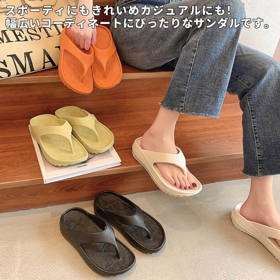 サンダル フリップサンダル 厚底 メンズ レディース ユニセックス 夏 歩きやすい おしゃれ ビーチサンダル U-151 ギフト 花以外 | ブランド登録なし | 05