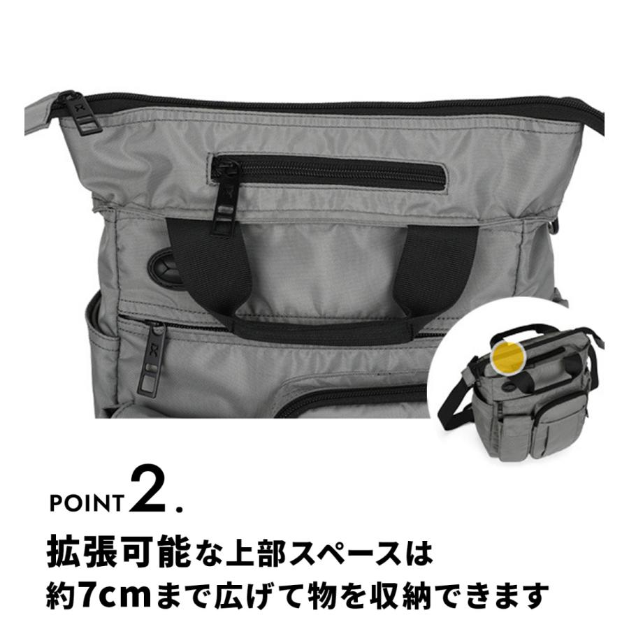 ショルダーバッグ メンズ 斜め掛け 大きめ a4 20代 30代 40代 50代 多機能 防水 軽量 全3色 UB-003 プレゼント ギフト | ブランド登録なし | 06