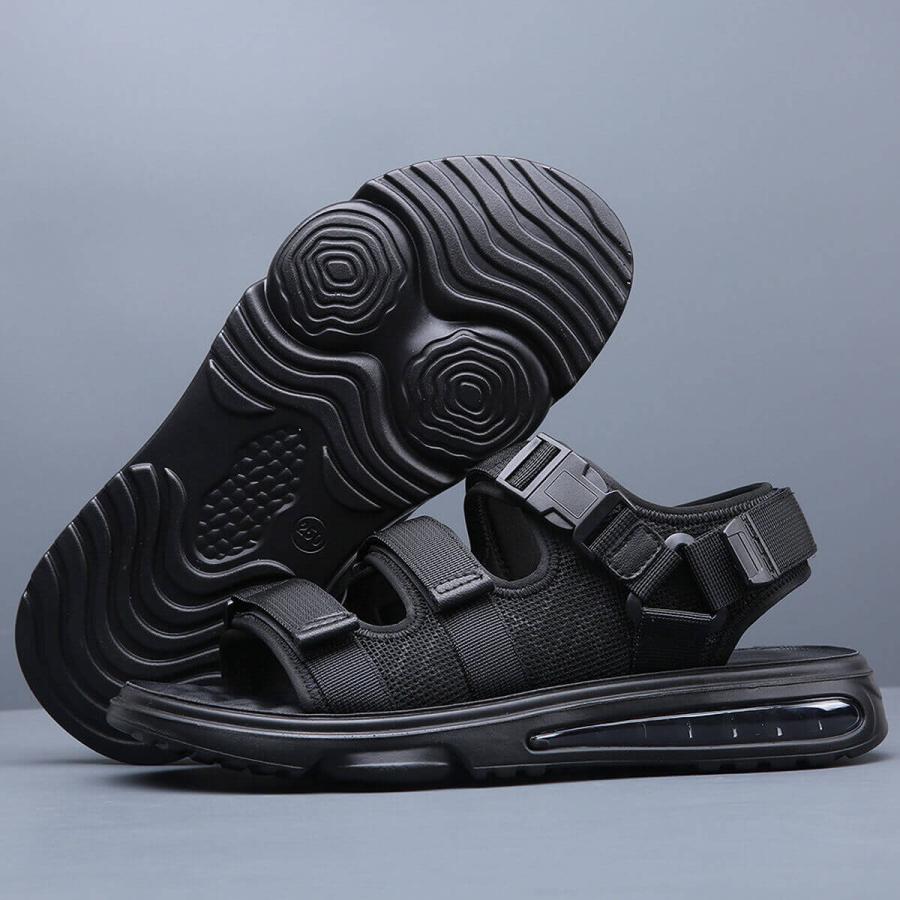 スポーツサンダル メンズ レディース おしゃれ サンダル 靴 黒 人気 ベルクロ スポーツ シューズ 送料無料 UC-324 ギフト 敬老の日 | ブランド登録なし | 13