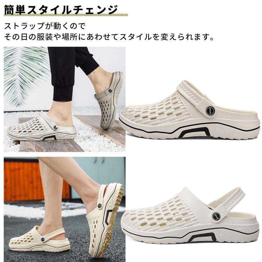 サンダル サボサンダル スリッポン メンズ レディース 夏 2way 歩きやすい おしゃれ ビーチサンダル UC-329 ギフト 花以外 | ブランド登録なし | 05