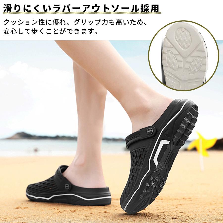 サンダル サボサンダル スリッポン メンズ レディース 夏 2way 歩きやすい おしゃれ ビーチサンダル UC-329 ギフト 花以外 | ブランド登録なし | 06