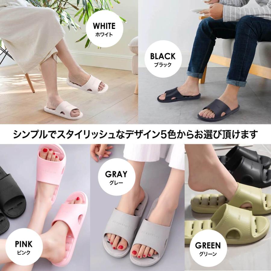 サンダル スリッパ メンズ レディース シャワーサンダル ベランダサンダル ルームシューズ 外履き 夏 室内履き EVA 24cm〜27cm UC-339 | ブランド登録なし | 06