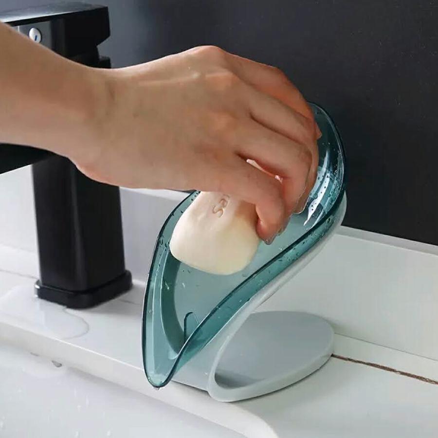 ソープディッシュ 水切れの良い石鹸置き せっけん長持ち ぬめりにくい