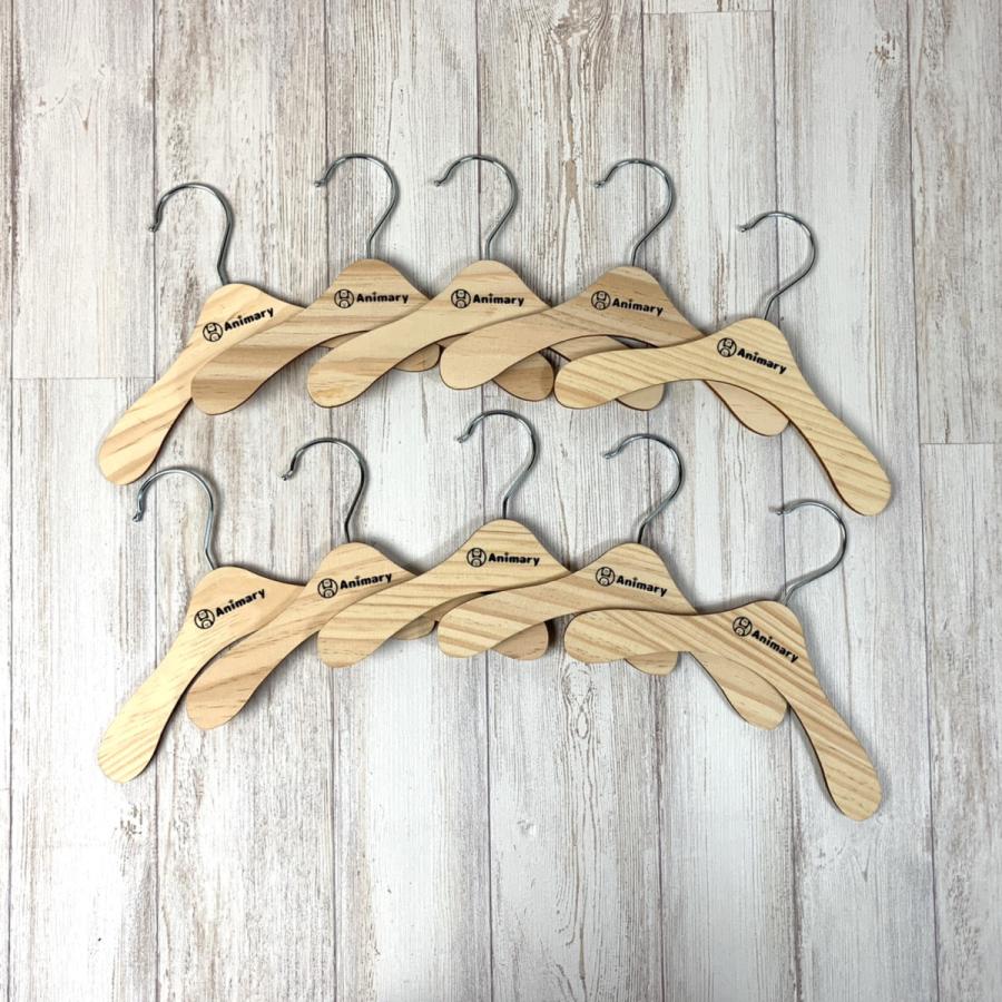 ペット ハンガー 30本セット Animary 犬服ハンガー ペット用ハンガー