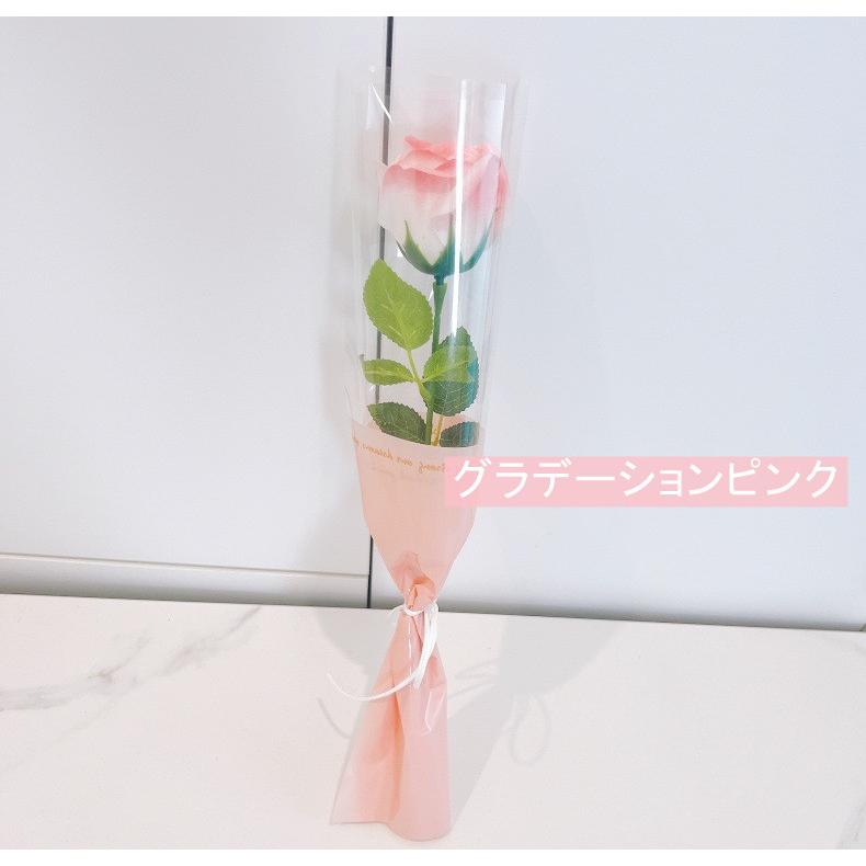 ソープフラワー 一輪 ローズ 薔薇 ばら 1輪 花 花材 アレンジメント