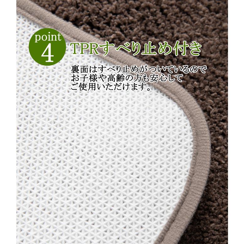 バスマット 洗える 速乾 吸水性 40cm×60cm 50cm×80cm 40 60 50 80