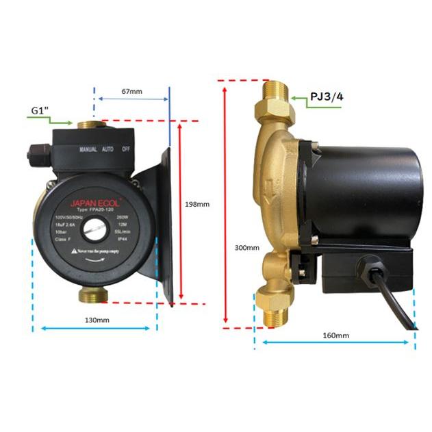 ☆新製品】給水ポンプ 給湯ポンプ 加圧シャワー圧 (FPA20-120 ☆新製品】給水ポンプ 給湯ポンプ 加圧シャワー圧 (FPA20-120