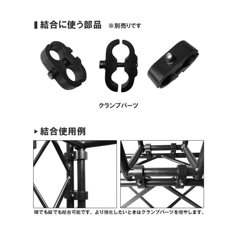 アルミトラス 300角 クランプ式 1800mm ブラック 黒 展示 イベント 屋内 屋外 フェス 野外 ゲート インパクト 装飾 長期使用 長持ち 丈夫