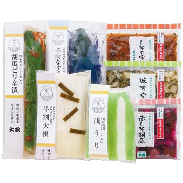 お中元 御中元 2026 送料無料 漬物 ギフト 漬け物 京つけもの 大安 味さわやか 7種 セット ご飯のお供 食品 グルメ お中元ギフト 夏ギフト 直CC-36 | 京つけもの 大安