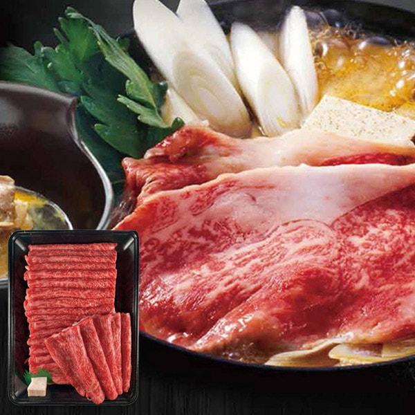 萬野和牛 すきしゃぶ用 赤身 約600g