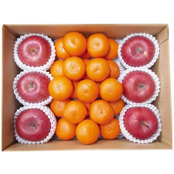 和歌山県産 みかん 青森県産 サンふじ りんご セット