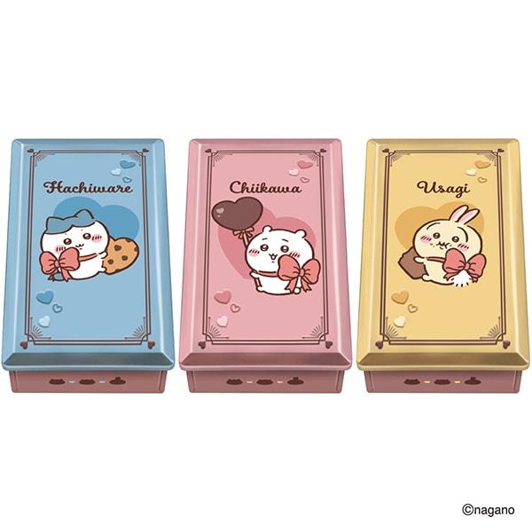 チョコ チョコレート お菓子 ギフト ちいかわ チョコレート缶 紙袋つき