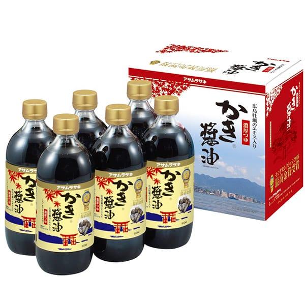アサムラサキ かき醤油 ６本 セット