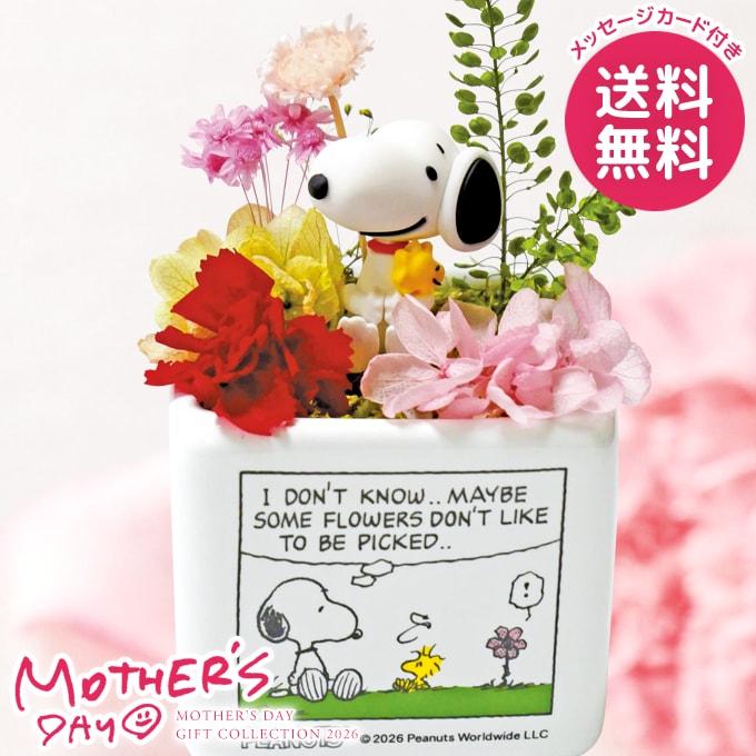SNOOPY（スヌーピー） 母の日 ギフト 2026 花 プレゼント