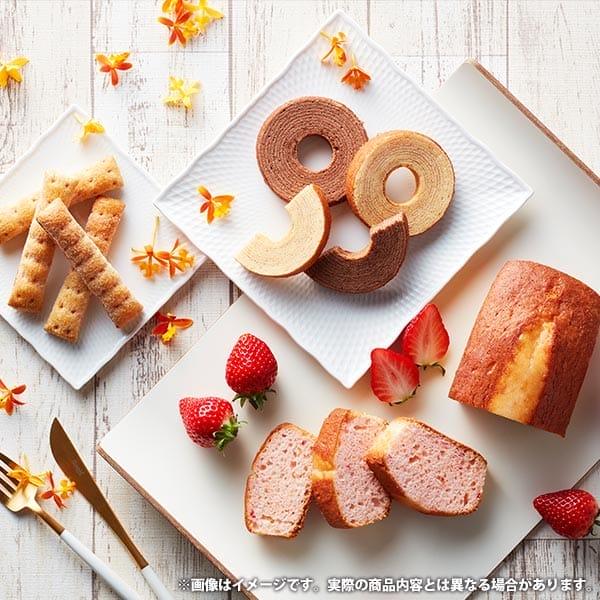 内祝い お返し スイーツ ギフト お菓子 洋菓子 焼き菓子 ケーキ あまおう苺 パウンドケーキ セット 個包装 食品 食べ物 ADS-20 (18)｜japangift｜02