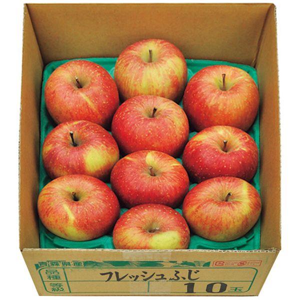 青森県産 葉とらずサンふじ 2.8kg セット