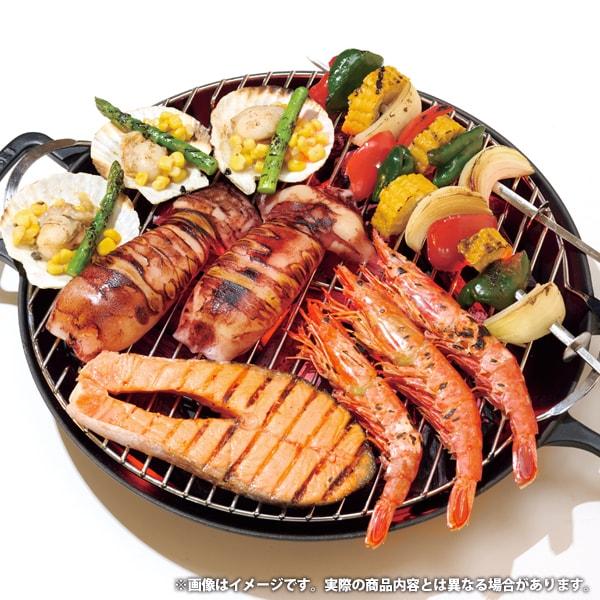 お中元 御中元 2026 送料無料 海鮮 ギフト 海老大好き バーベキュー BBQ セット 食材 魚介 惣菜 アウトドア 食品 グルメ お中元ギフト 夏ギフト_2