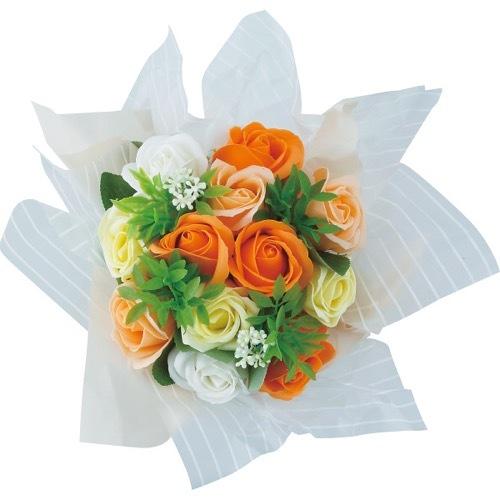 内祝い 内祝 お返し ソープフラワー 花束 花 ギフト ソープフラワーギフト 薔薇 ローズ アレンジメント ミスティローズブーケ ピーチ Fdc0smc 18 Ss293 075 ジャパンギフト Yahoo ショッピング店 通販 Yahoo ショッピング