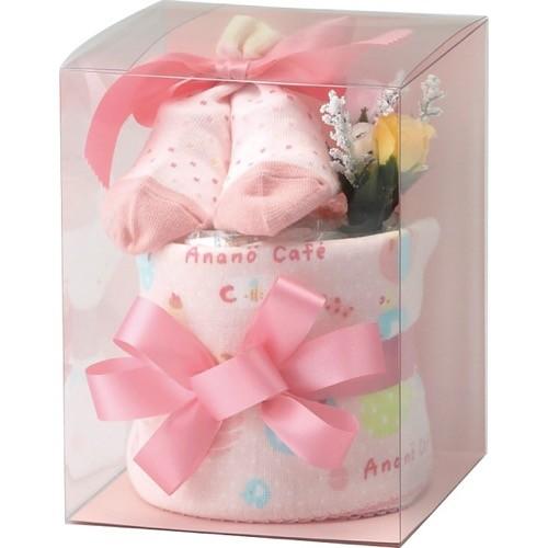 内祝い 内祝 お返し ベビー用品 オムツ 出産祝い ギフト プチおむつケーキ アナノカフェ おむつ Sサイズ ピンク Oc Ab 0716 8 ジャパンギフト Paypayモール店 通販 Paypayモール