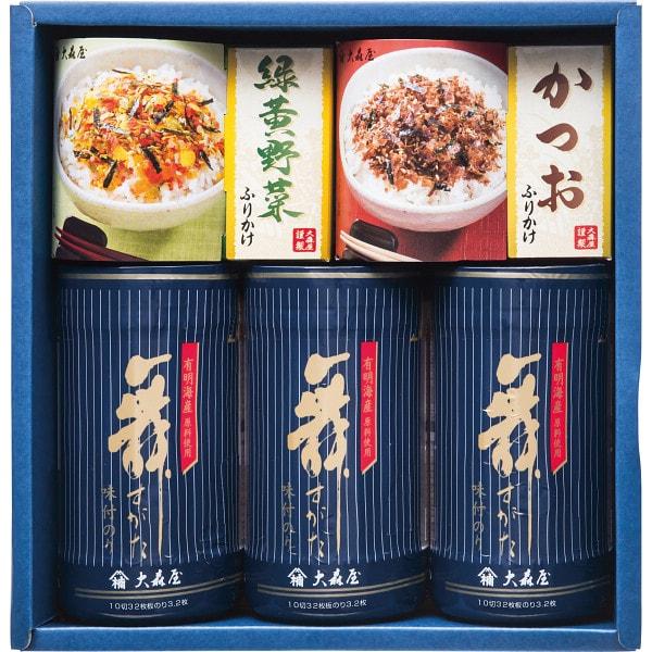 大森屋 味付け海苔 卓上 ふりかけ 舞すがた セット