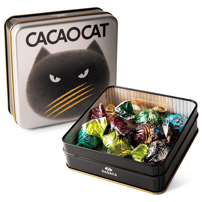 CACAOCAT缶 ミックス8個入 SILVER