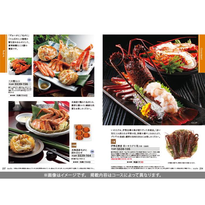 JTB カタログギフト 旅行 温泉 体験 グルメ たびもの撰華 橘 50600円