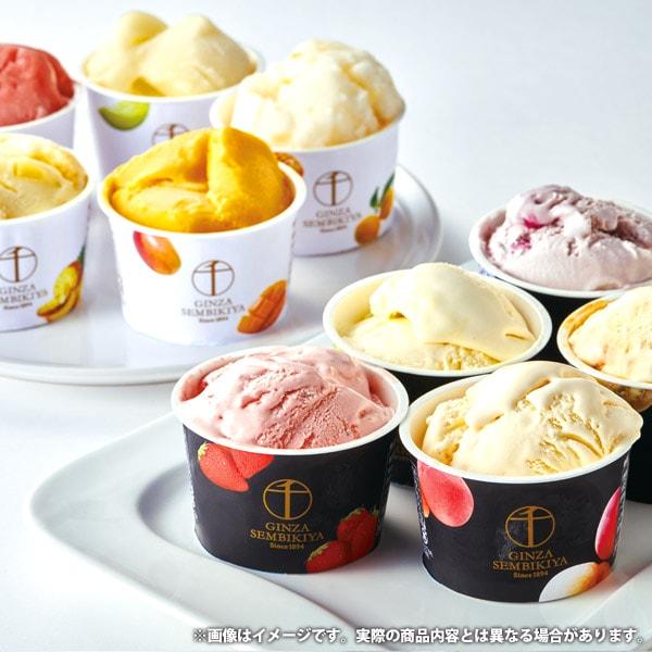 銀座千疋屋 銀座プレミアムアイスクリーム ソルベ 計10個