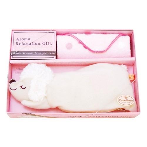 内祝い お返し アイピロー かわいい アイマスク 安眠 ホット アロマアイピロー ギフト プードル ピュアローズの香り Ar pu 96 ジャパンギフト Paypayモール店 通販 Paypayモール