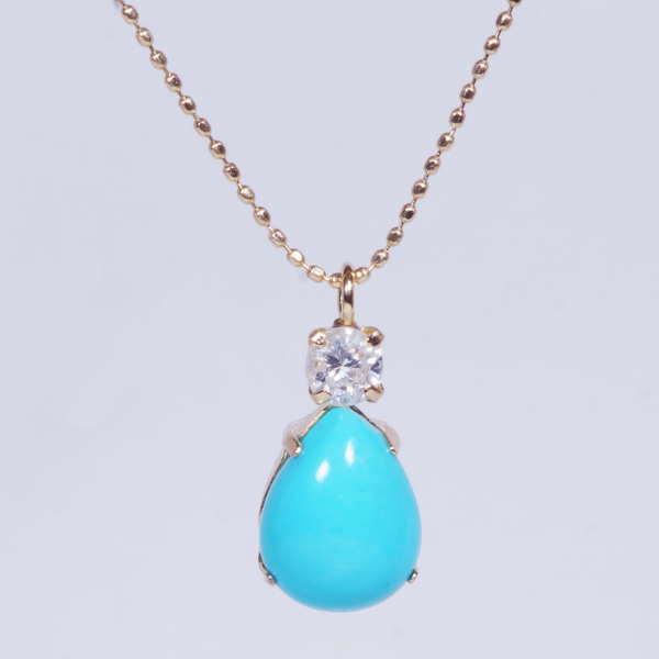 50ｃｍ+55ｃｍ+ネックレス 空の宝石 ターコイズ 吸い込まれるようなブルー 50cm+55cm+ネックレス 空の宝石 ターコイズ 吸い込まれる