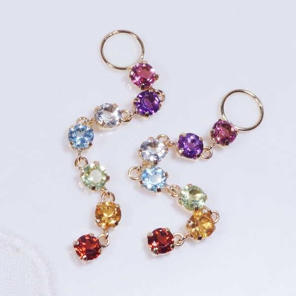 Jewel & Gold Kawai K18 チャーム 1.5センチ　アメジスト Jewel & Gold Kawai K18 チャーム 1.5センチ アメジスト Jewel