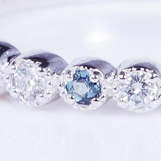 PT 0.05ct アレキサンドライトリング ダイヤ 0.07ct プラチナ RO7637 