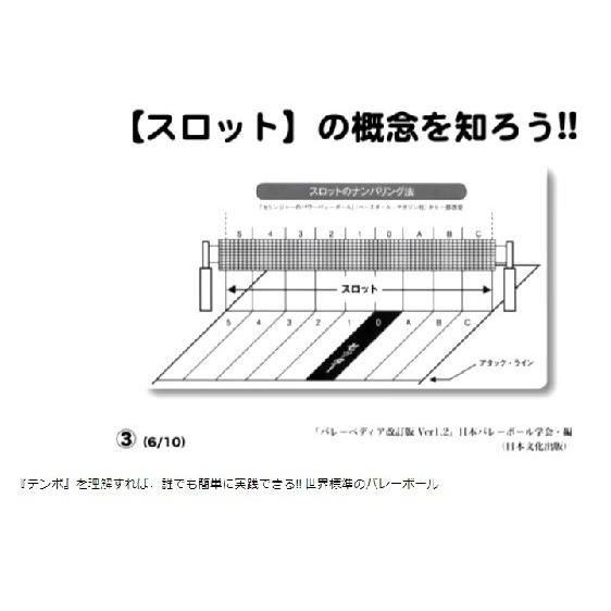 「テンポ」を理解すれば、誰でも簡単に実践できる 世界標準のバレーボール DVD 指導 825-S 全4巻｜japanlaim0418｜05