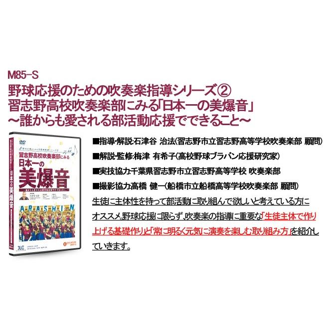 野球応援のための吹奏楽指導シリーズセット 吹奏楽 RE07-S DVD3枚組 | ジャパンライム | 06
