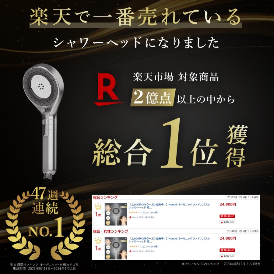 期間限定5,000円OFF/Noend オーガニックファインバブル シャワーヘッド 塩素除去 マイクロナノバブル 76億個 節水 温ミスト 手元止水 活性炭 シルキーバス : nb-sh-001 : Noend(公式)Yahoo!店 - 通販 - Yahoo!ショッピング 期間限定5,000円OFF/Noend オーガニックファインバブル シャワーヘッド 塩素除去 マイクロナノバブル 76億個 節水 温ミスト 手元止水 活性炭 シルキーバス : nb-sh-001 : Noend(公式)Yahoo!店 - 通販 - Yahoo!ショッピング